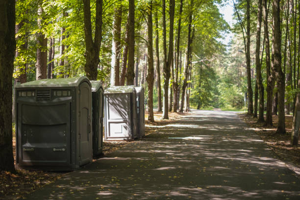 Porta potty delivery and setup in Bridgeport, MI
